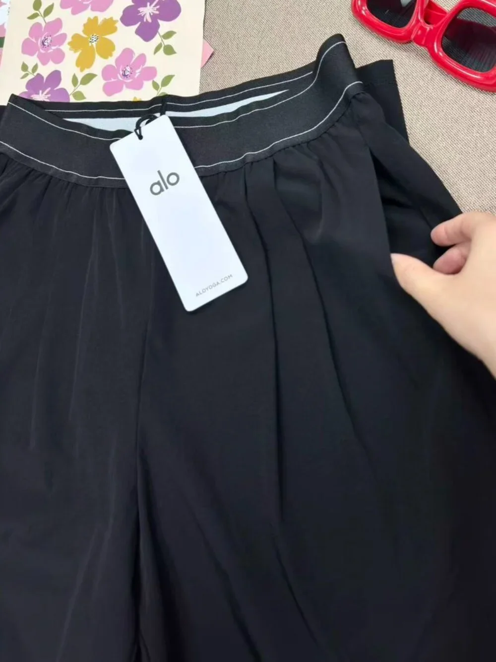 ALO Yoga💝Suit Up Trouser Black,Casual work pants NWT Regular 30”